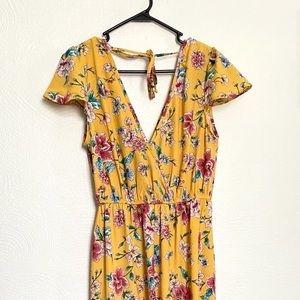 Target Xhilaration Floral Midi Dress